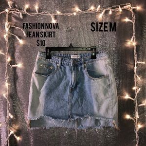 Jean Skirt